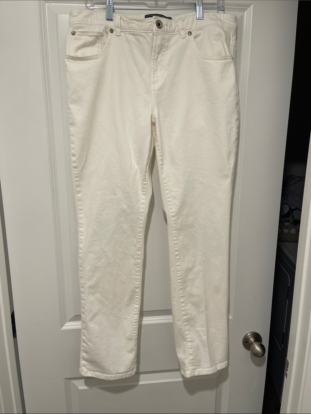 Izod white Straight Leg Jeans